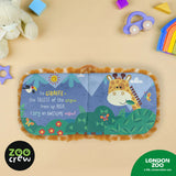 Zoo Crew Giraffe Cloth Book