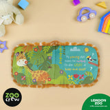 Zoo Crew Giraffe Cloth Book