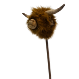 Highland Cow Stick Animal - Wild & Soft