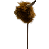 Highland Cow Stick Animal - Wild & Soft