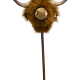 Highland Cow Stick Animal - Wild & Soft