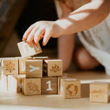 Toys and Blocks - ABC Blocks - Bamboo