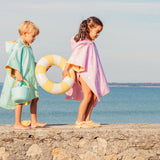 Beach / Bath Poncho Banana PINK