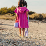 Beach / Bath Poncho Burgundy