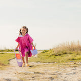 Beach / Bath Poncho Burgundy