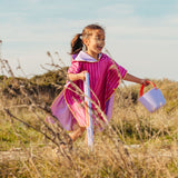 Beach / Bath Poncho Burgundy