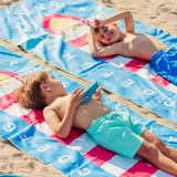 Play Towel - Lighthouse BLUE 180x100cm