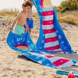 Play Towel - Lighthouse BLUE 180x100cm