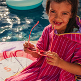 Beach / Bath Poncho Burgundy