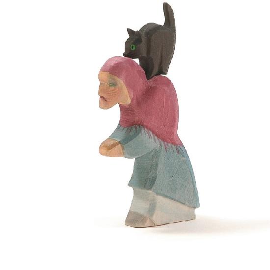 People - Witch With Cat 2pcs