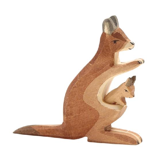 Kangaroo With Baby