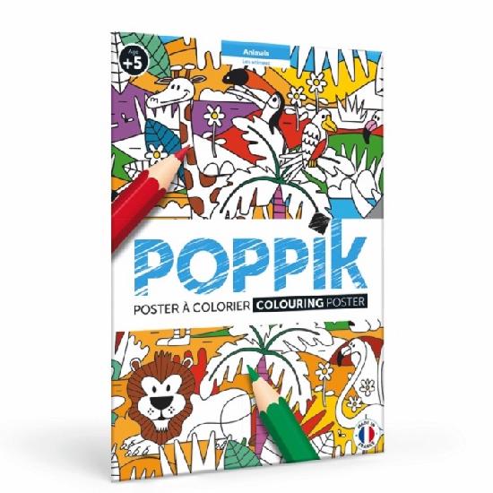 Colouring Poster Animals