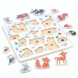 Sarah Betz - Forest Animals Peg Puzzle