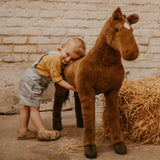 Realistic Plush, Brown Horse
