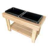 Cedar Sensory Play Table 18 inch - JP23-0118Blk