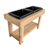 Cedar Sensory Play Table 20 inch - JP23-0220Blk
