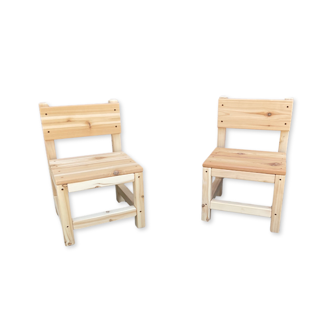 Cedar Chair Set of 2 - Just Playing