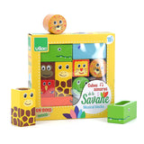 Stacking - Sound Cubes Savanna