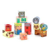 Stacking - Sound Cubes Farm