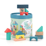 Sous la canopee - Wood Blocks in Barrel 54 pcs