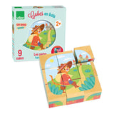 Puzzles - Fairy Tale wood cubes  by Melusine Allirol