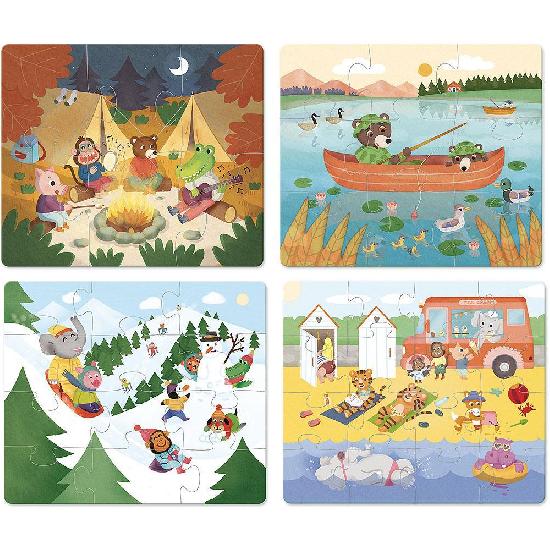 Puzzles - Vacation wood