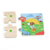 Puzzles - Four seasons, wood by Melusine Allirol