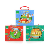 Puzzles - Zoo, wood by Melusine Allirol