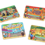 Puzzles - Zoo, wood by Melusine Allirol