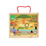 Puzzles - Zoo, wood by Melusine Allirol
