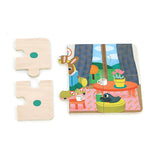 Puzzles - House, wood