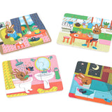 Puzzles - House, wood