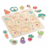 Sarah Betz - Vegetables Peg Puzzle