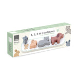 1, 2, 3 and 4 Animals Early Learning Puzzle by Sarah Betz