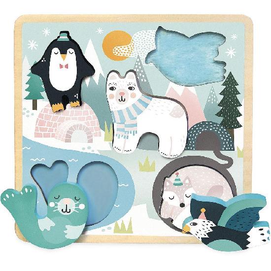 Michelle Carlslund - Touch and Feel Puzzle, Ice