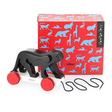 Pompon Pull Along Black Panther