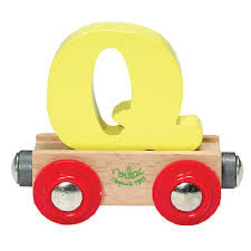 Train - Letter Q (Colours Vary)