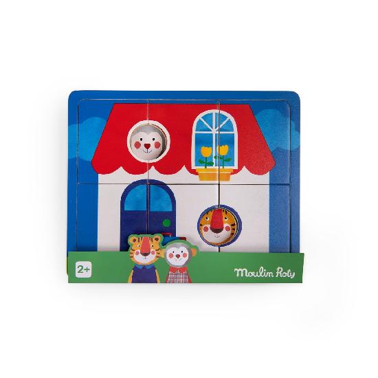 Popipop - 3 Level Wood Puzzle