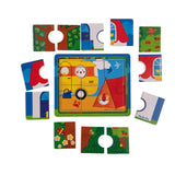 Popipop - 3 Level Wood Puzzle