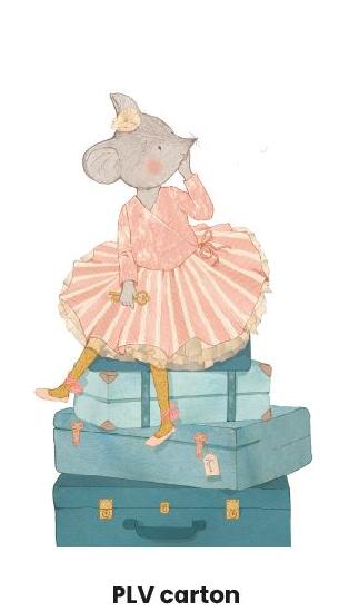 P.O.P. Moulin Roty - Petite Ecole De Danse Shop Window Set