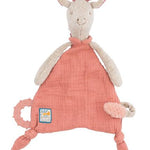 Sous Mon Baobab - Giraffe Cuddle Toy w/Pacifier Ring