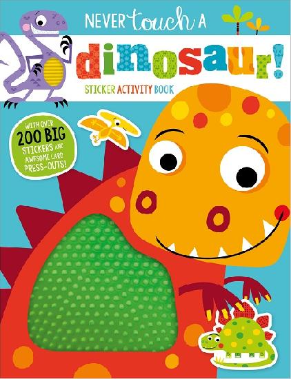 Sticker Activity - Never Touch a Dinosaur!