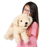 White Poodle Puppy Puppet