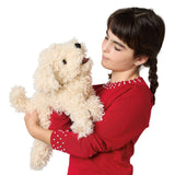 White Poodle Puppy Puppet