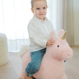 Soft Bouncy Pink Unicorn