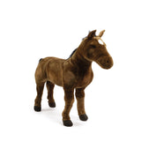Realistic Plush, Brown Horse