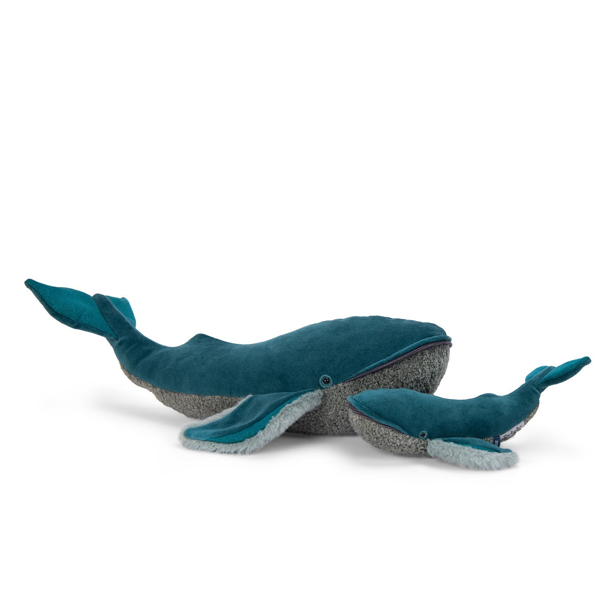 Tout Autour Du Monde - Whale, Small Soft Toy