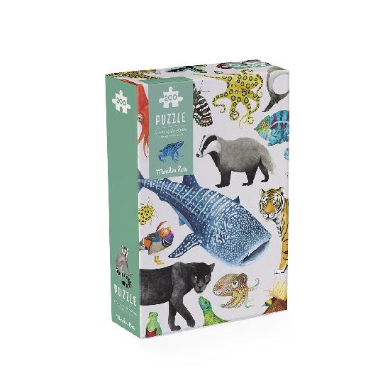 Tout Autour Du Monde - Animals Of The World Puzzle 200 pcs