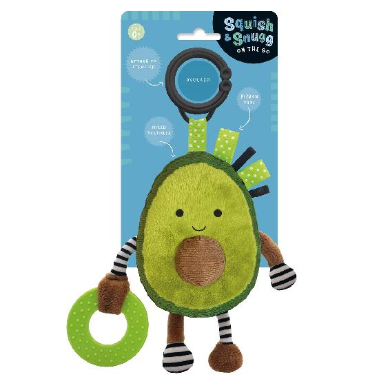 Squish & Snugg: On the Go Plush Avocado