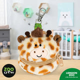 Zoo Crew Giraffe Zippazoo Bag Buddies